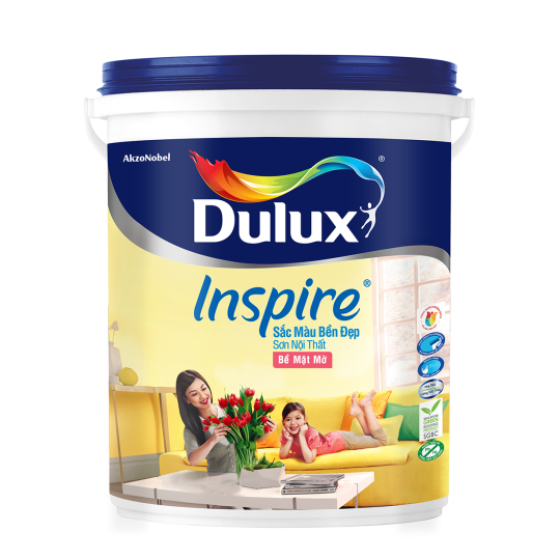 SƠN NỘI THÂT DULUX INSPIRE-THÙNG 5L ( MỜ)