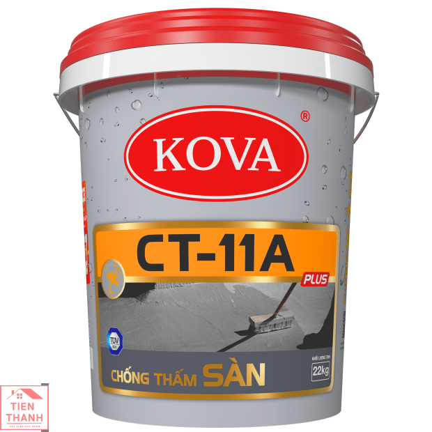 Chống thấm Kova CT11A [Sàn]- Bảo vệ công trình toàn diện 