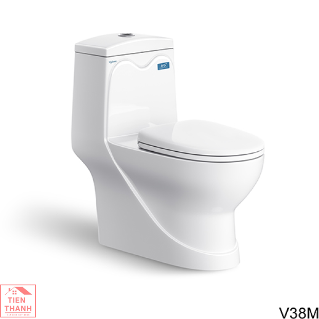 Bàn cầu một khối V38M + Vòi xịt VG826
